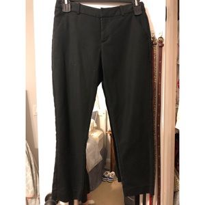 Merona crop pants, size 6, black